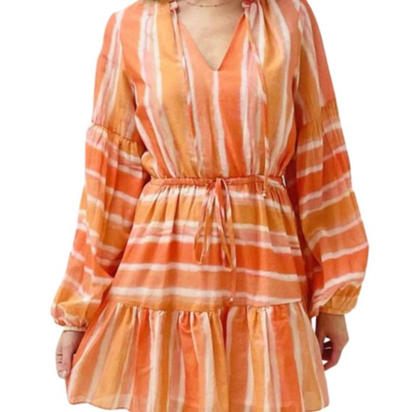 Alanna Dress Orange - Picture 1 of 1